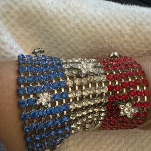 Rhinestone cuff